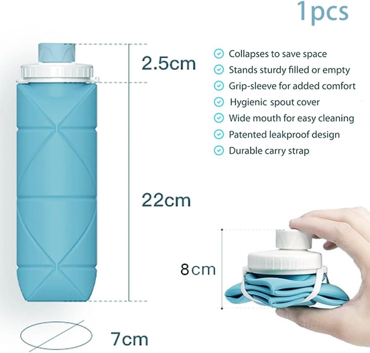 FoldSip™ Water Bottle